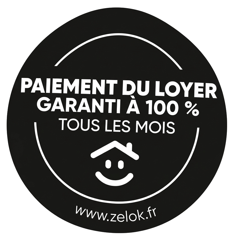 Logo de garantie loyer par Zelok