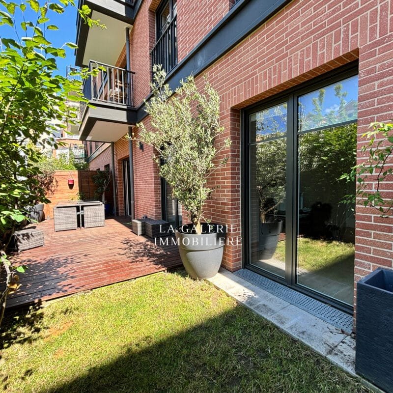 Location meublée – 4 pièces, jardin 45m² et parking à Puteaux (92800)