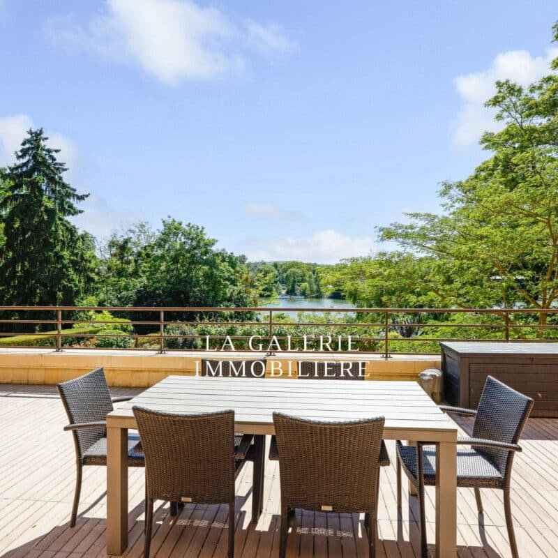 Maison d’architecte, psicine, terrasses, jardin. à Triel-sur-Seine (78510)
