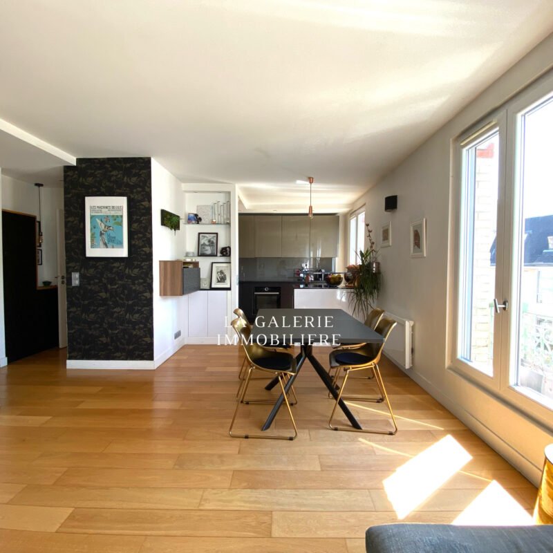 Appartement 4 pièces, cave + parking à Suresnes (92150)