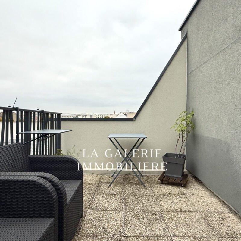 Location meublée – 3 pièces 67m², terrasse et parking à Puteaux (92800)